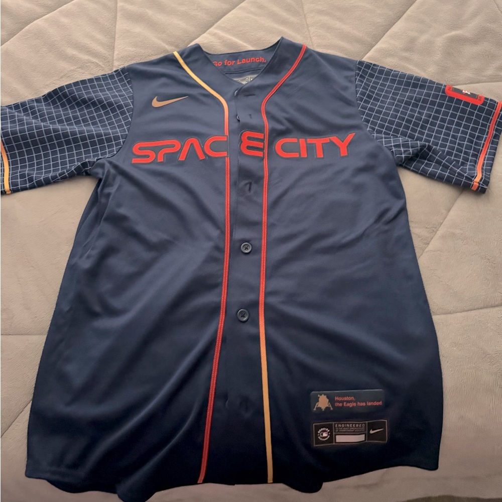 Astros Space City Valdez Replica Jersey